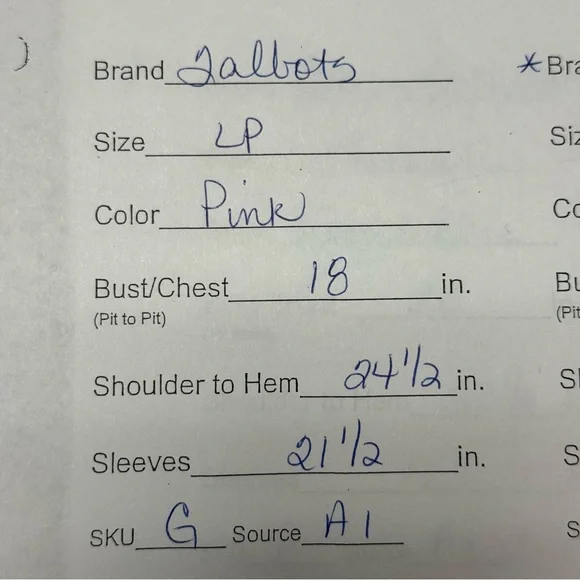 Talbots Petite Pink Cable Knit Sweater L/P Button Shoulder Classic Cozy - Picture 7 of 7